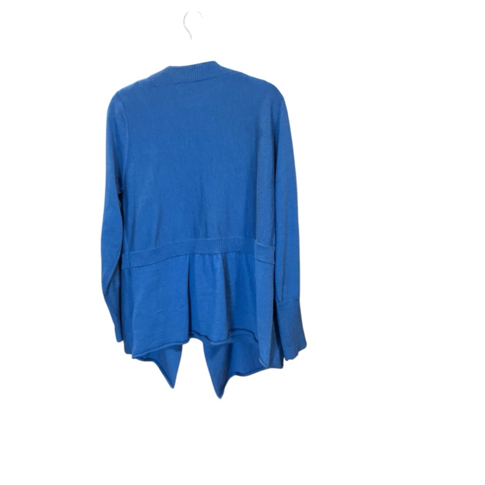 Eileen Fisher Cardigan Set Merino Wool Vest Sweater Light Blue, Size L - Picture 7 of 10